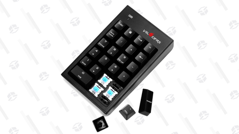 Velocifire Mechanical Wireless Number Pad | $14 | Amazon | Promo code M3G2BQK3
